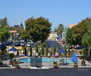 Days Inn & Suites Lodi - Pool and Sundeck at Days Inn Lodi