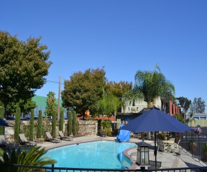 Days Inn & Suites Lodi Exterior - Pool Area at Days Inn Lodi